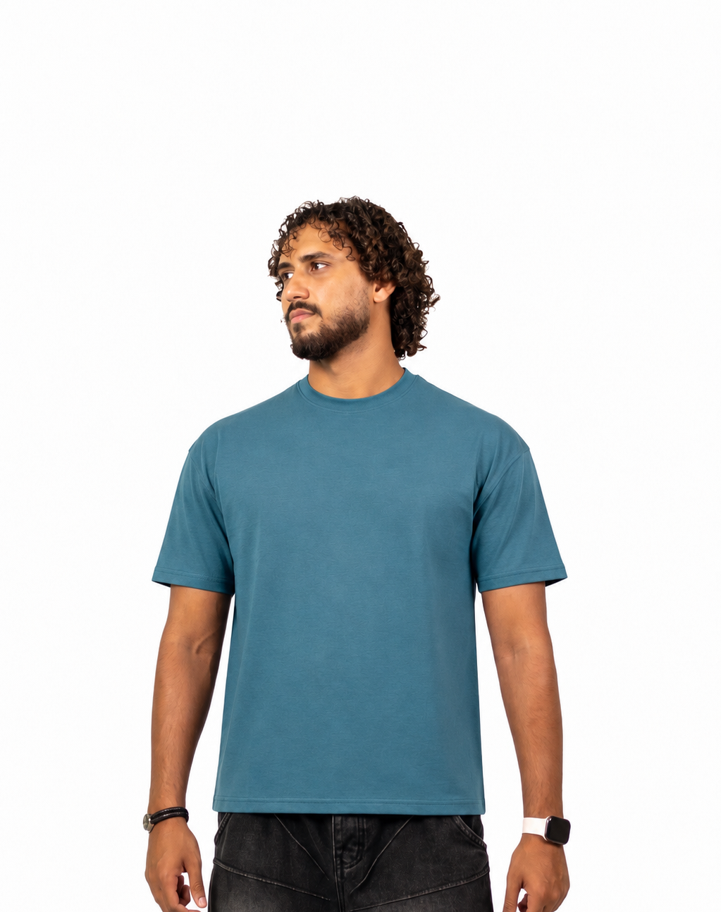 Oversized T-Shirt - Petrol Blue