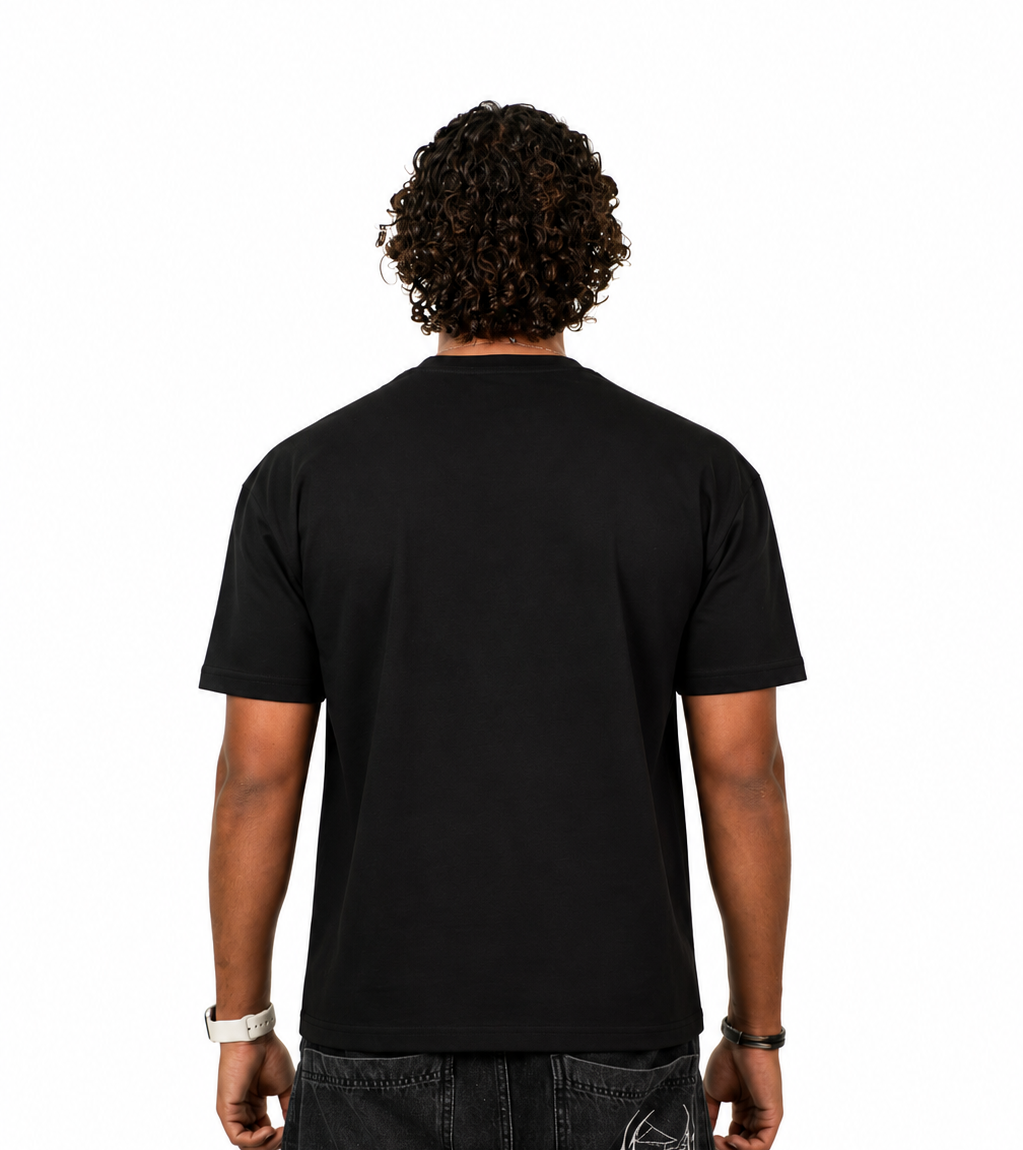 Oversized T-Shirt — Black