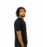 Bat Print Tee - Oversized
