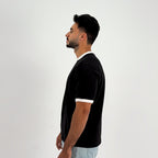 Ringer T-Shirt — Black