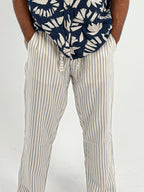 Striped Linen Trousers