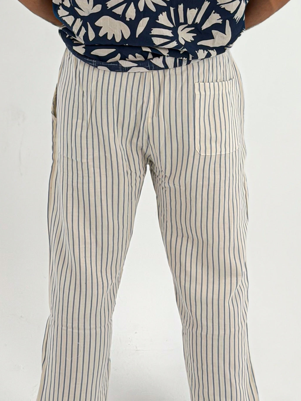 Striped Linen Trousers